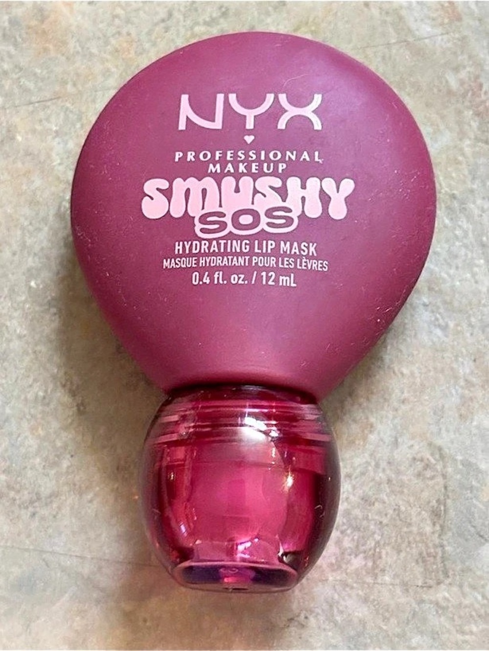 NYX Smushy SOS Hydrating Lip Mask Rose Recharge Lip Mask NWT
